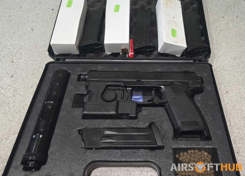 Tokyo Marui mk23 plus mags - Used airsoft equipment