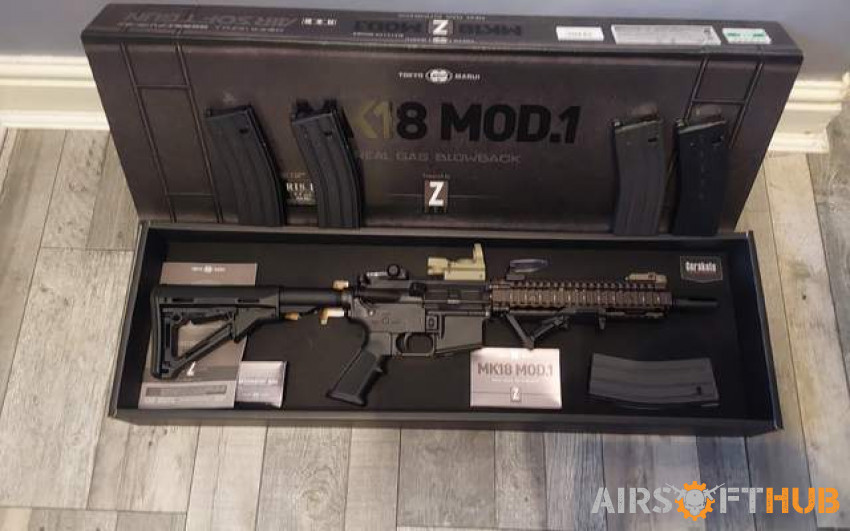 Tokyo Marui MK18 GBBR - Used airsoft equipment