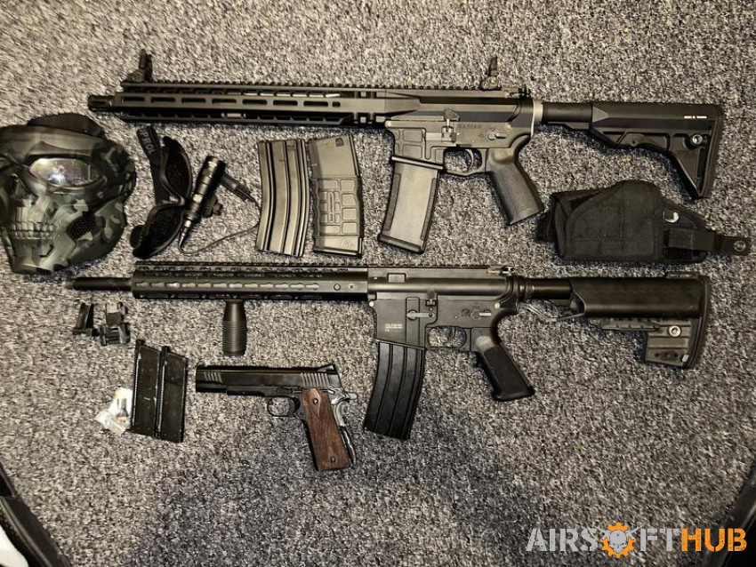 PTS RADIAN GBBR and lots more - Used airsoft equipment