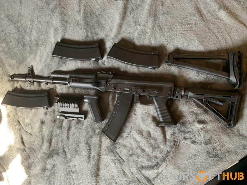 LCT AKS74N - Lots Of Extras - Used airsoft equipment