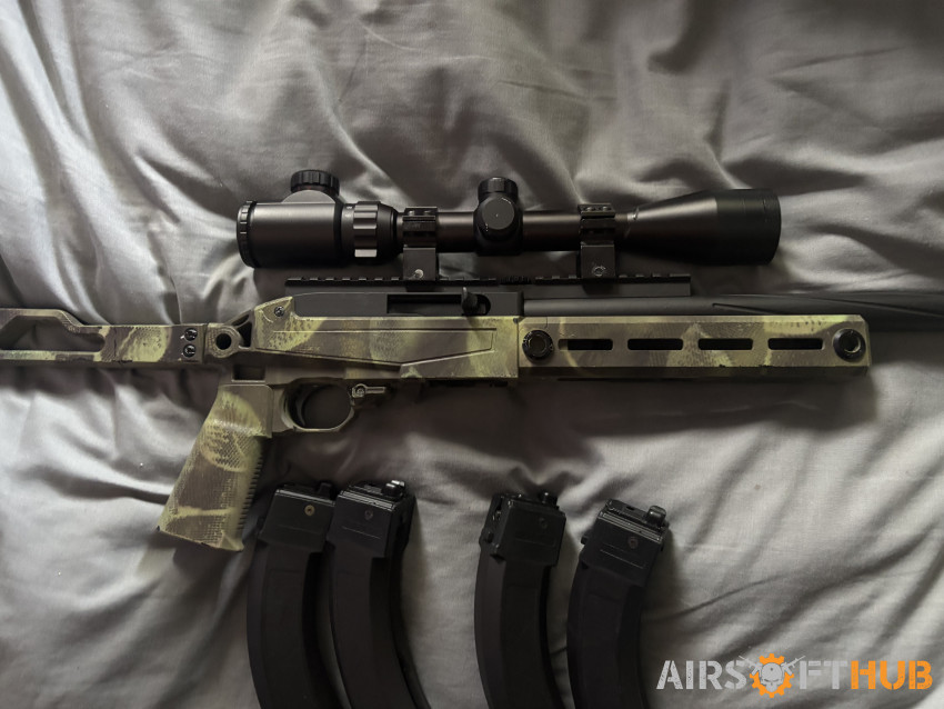 Novritsch ssq22 gas riffle - Used airsoft equipment