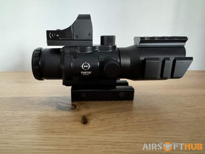 THETA OPTICS RHINO SIGHT - Used airsoft equipment