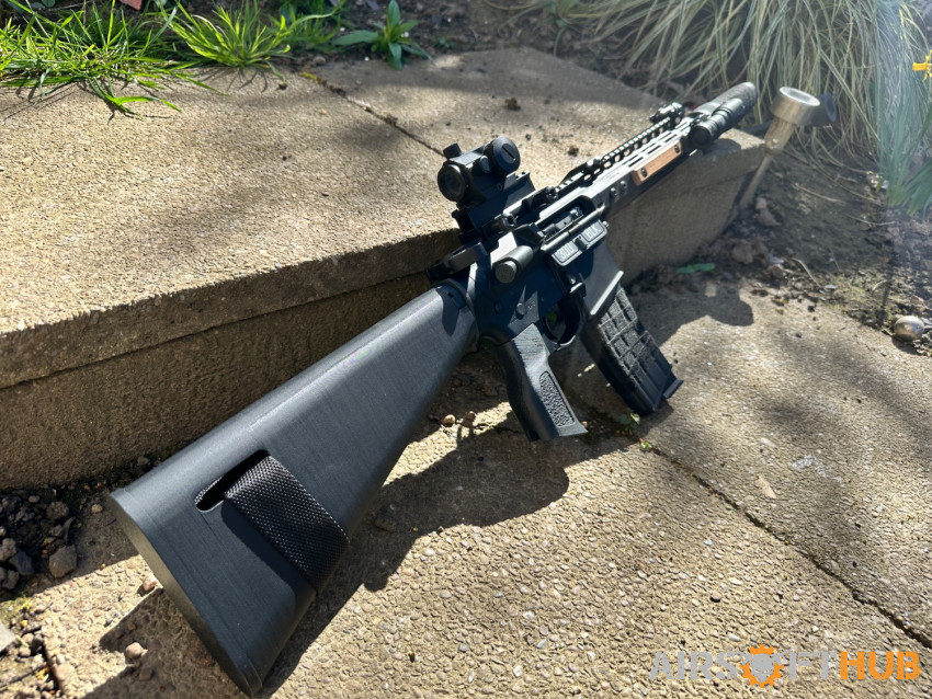 MWS M4 / M16 Fixed Stock - Used airsoft equipment