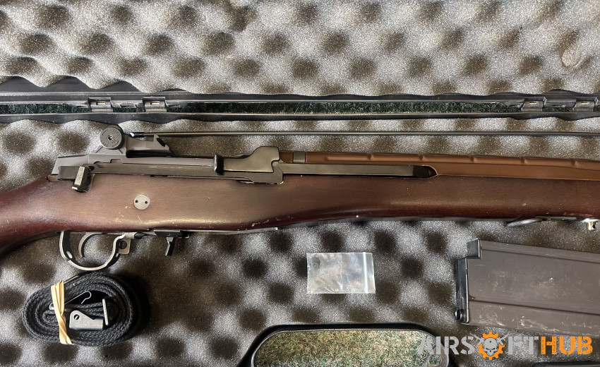 G&G GR14 M14 real wood AEG - Used airsoft equipment
