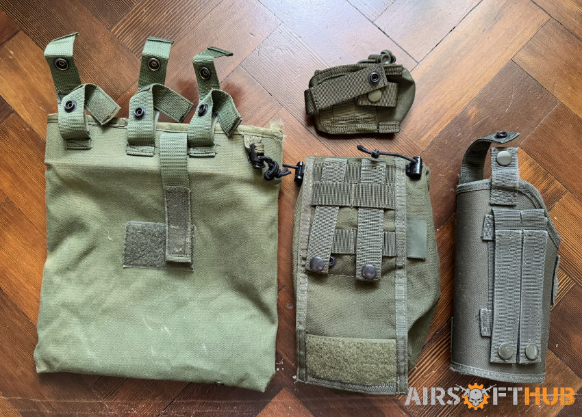 Bundle sale: slings, holster.. - Used airsoft equipment