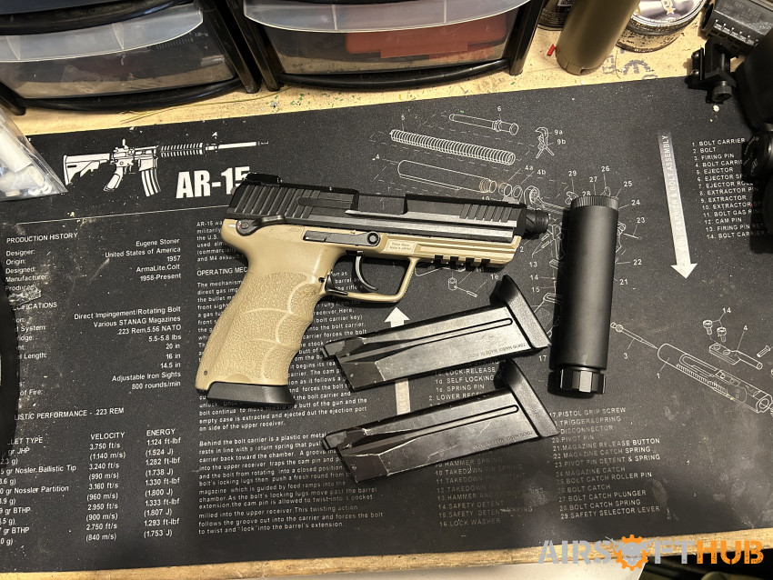Tm hk45 - Used airsoft equipment