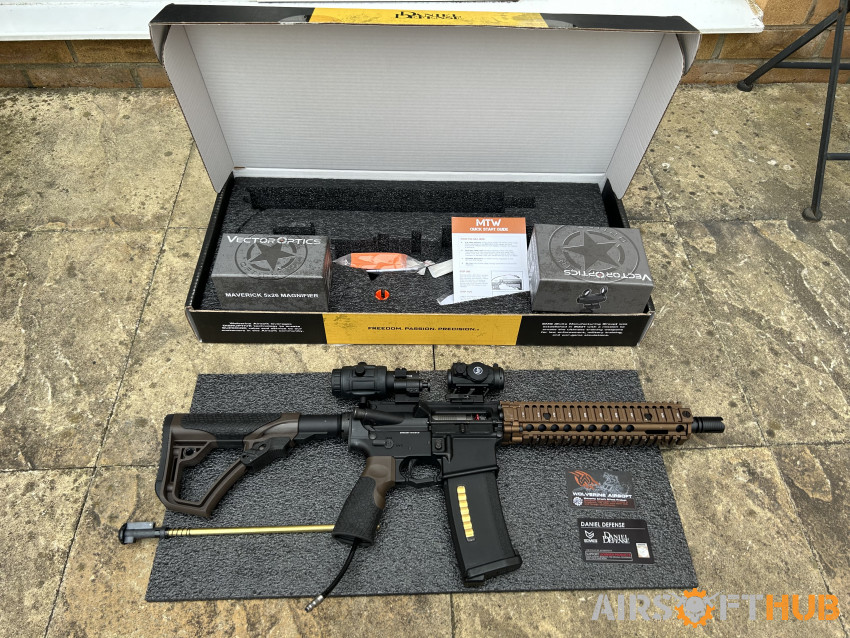 MTW MK18 Daniel Defence - Used airsoft equipment