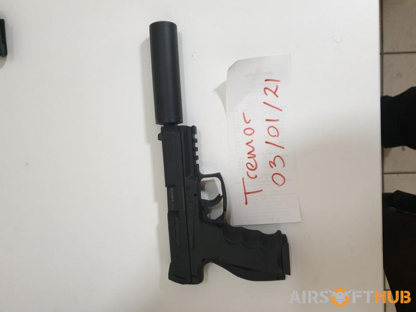 HK VP9 TAC with suppressor - Used airsoft equipment