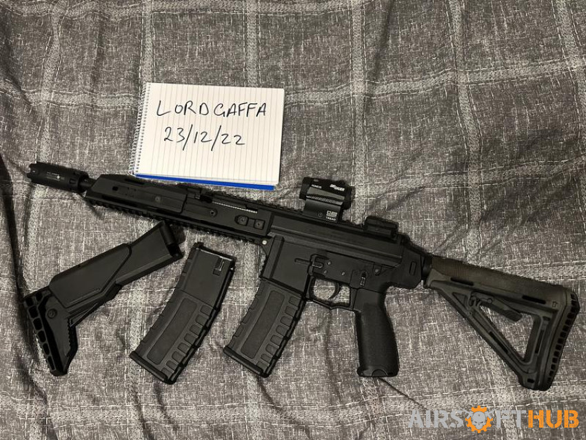 GHK G5 UPGRADED - Used airsoft equipment