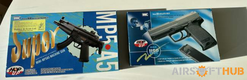 H&K USP 1/1 hop up - Used airsoft equipment