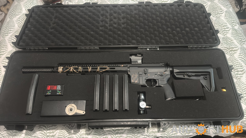 AR15 HPA and all equipment - Used airsoft equipment