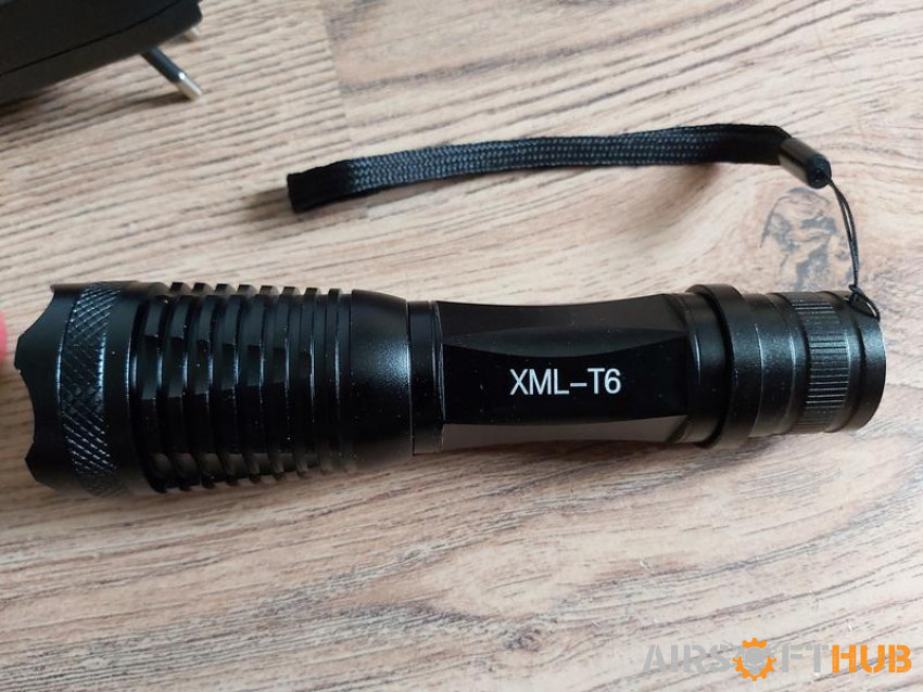 UltraFire Cree XML T6 Torch - Used airsoft equipment