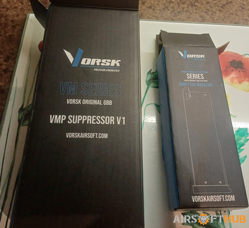 Vorsk vmp 1 + suppressor - Used airsoft equipment
