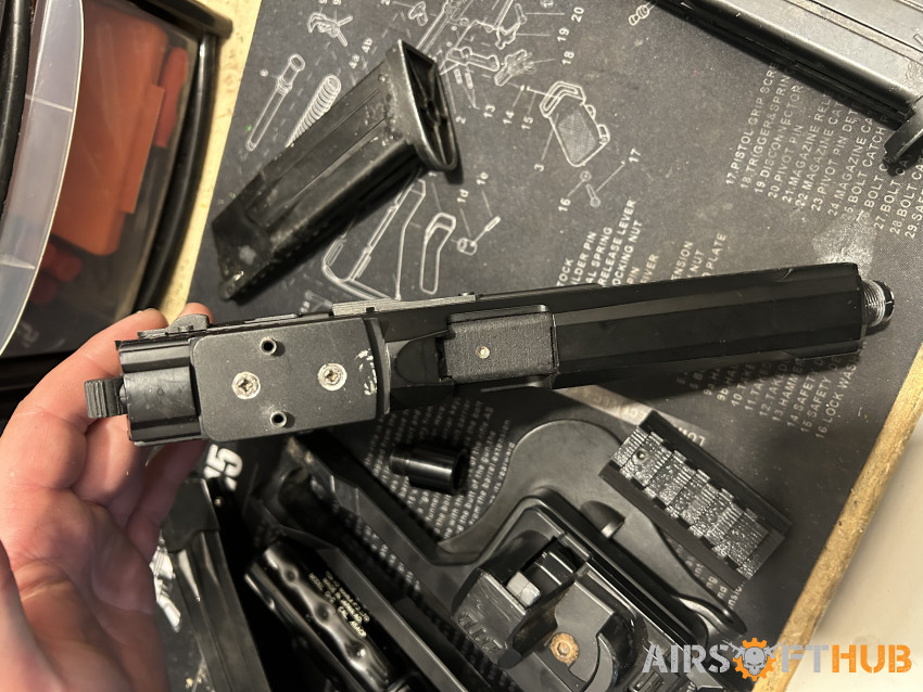 Tm mk23 upgraded - Used airsoft equipment