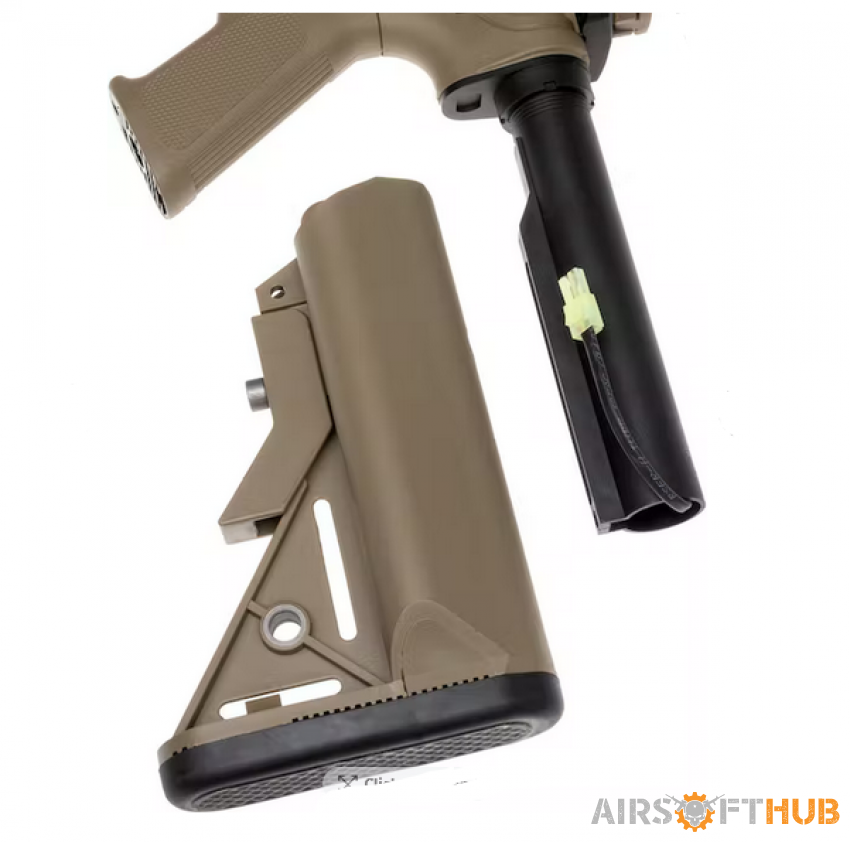 Tan Stock for Lancer Tactical - Used airsoft equipment