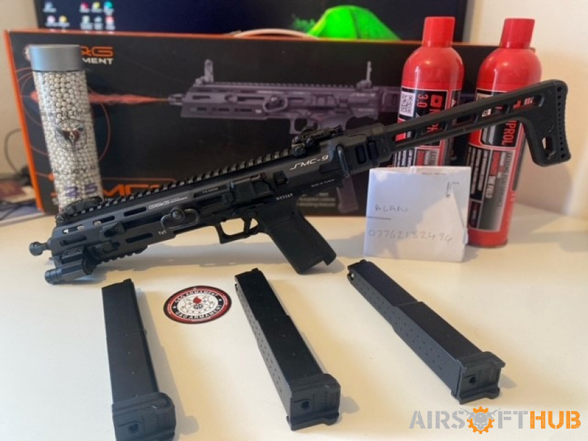 SMC9 package - Used airsoft equipment
