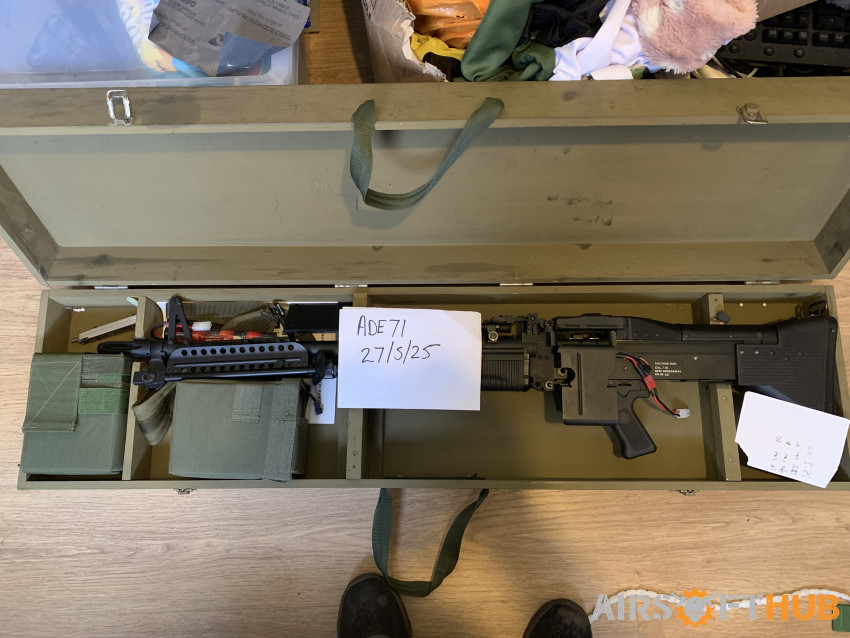 A&K M60 - Used airsoft equipment