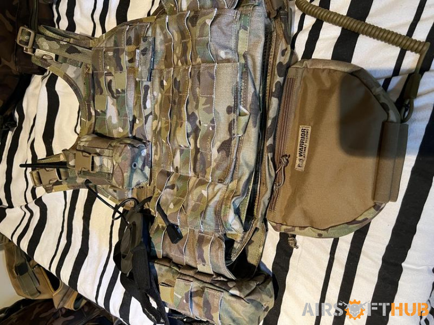 Warrior Systems plate carrier - Used airsoft equipment