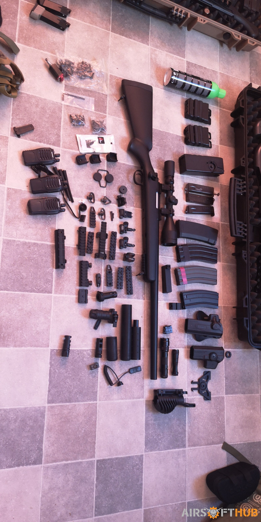 Airsoft bundle *updated* - Used airsoft equipment