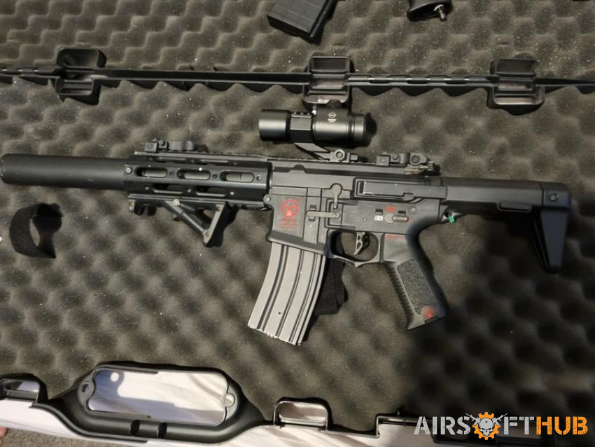 Ares amoebe honeybadger - Used airsoft equipment