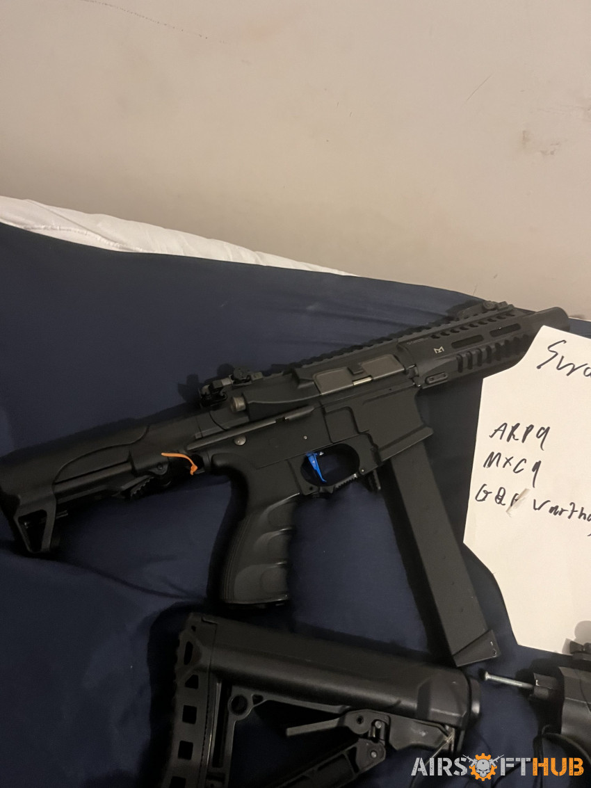 AIRSOFT BUNDLE - Used airsoft equipment
