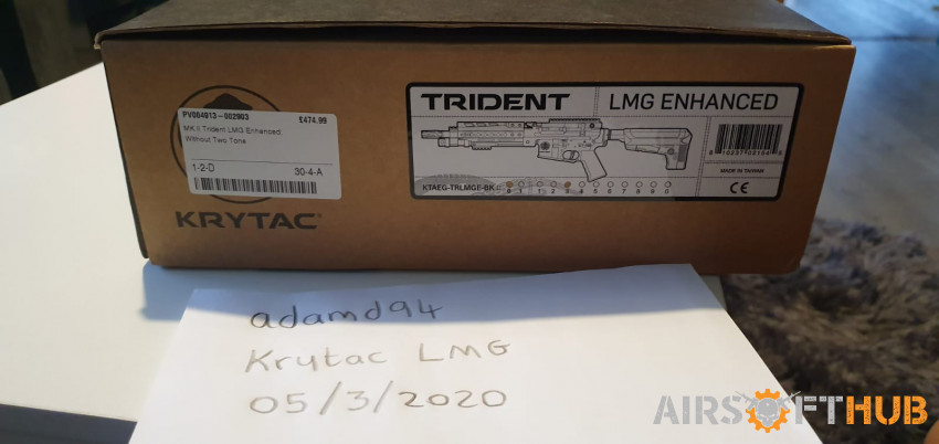 Krytac Trident LMG - Used airsoft equipment