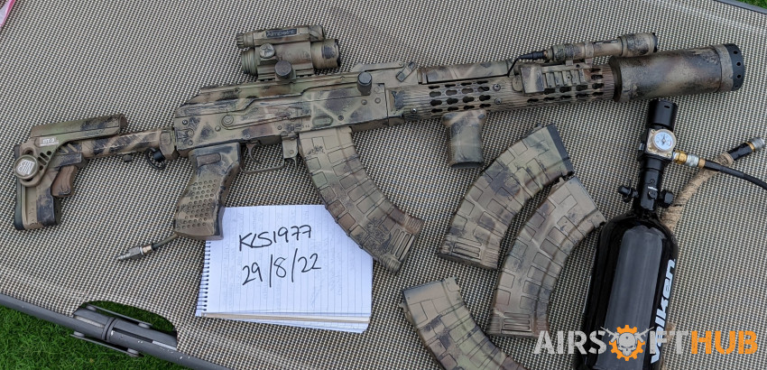 AK105 alpha hpa build - Used airsoft equipment