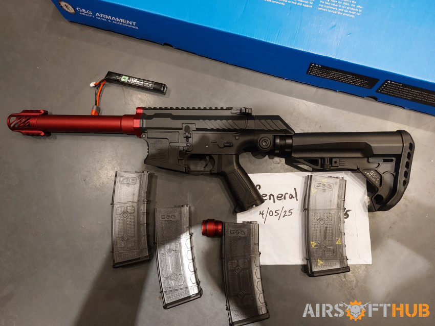 Ssg1 g&g m4 bundle - Used airsoft equipment