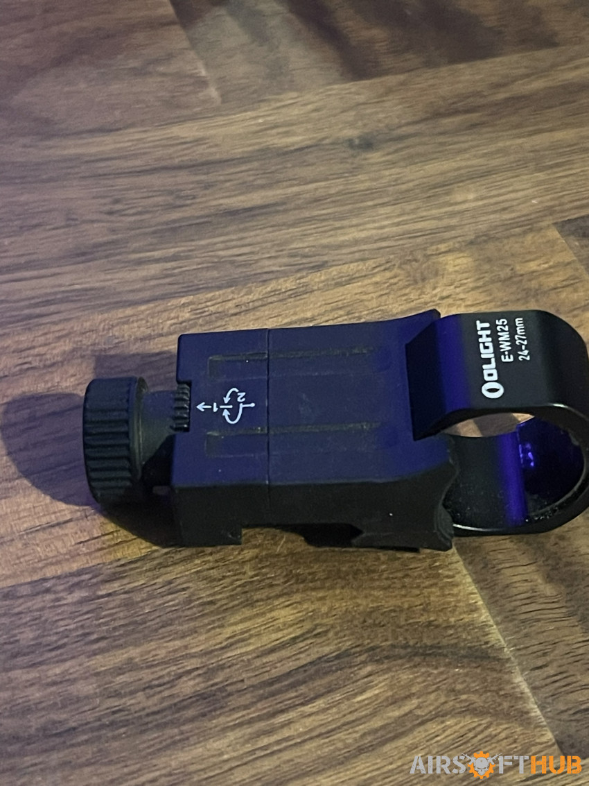 Olight Picatinny Mount - Used airsoft equipment