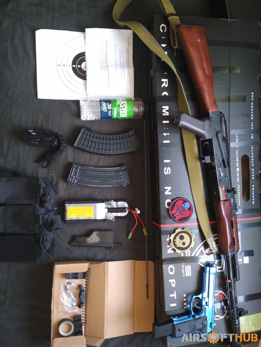 AK47 - ASK201A / Gas Pistol - Used airsoft equipment