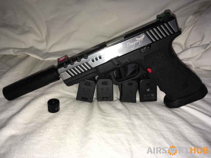 Aps dragonfly d mod bundle - Used airsoft equipment
