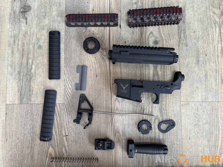 Full metal m4 (Lots of extras) - Used airsoft equipment