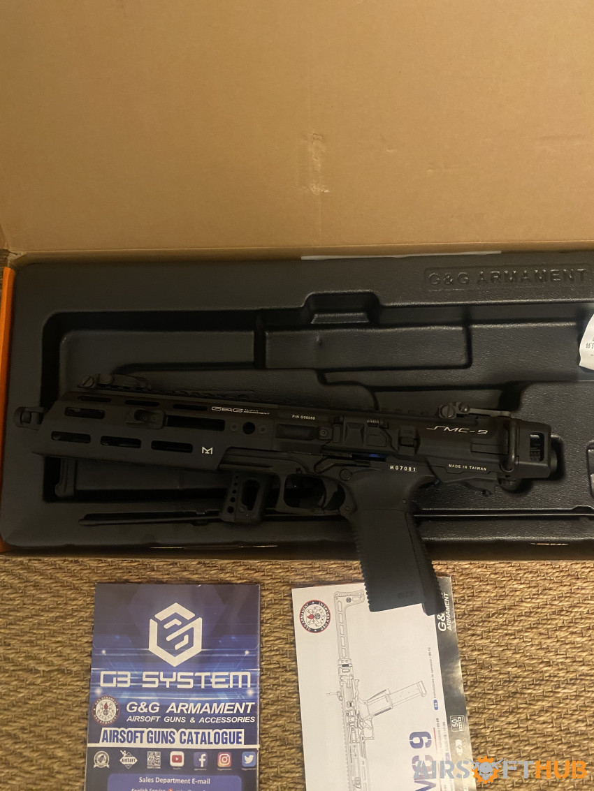 G&G SMC9 - New - Used airsoft equipment