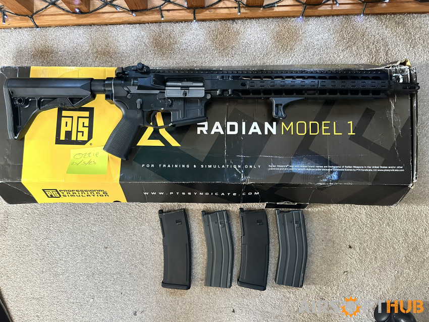 PTS Radian - Used airsoft equipment
