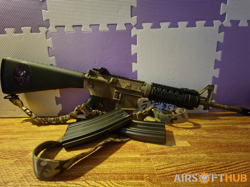 SA Solid Stock M4 - Used airsoft equipment