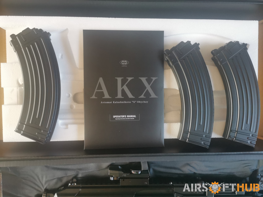 Tokyo Marui AKX GBB + 3 Mags - Used airsoft equipment