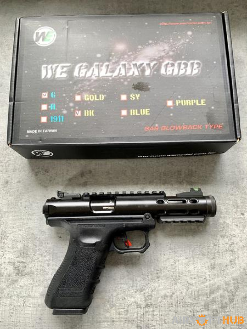 WE Galaxy GBB pistol - Used airsoft equipment