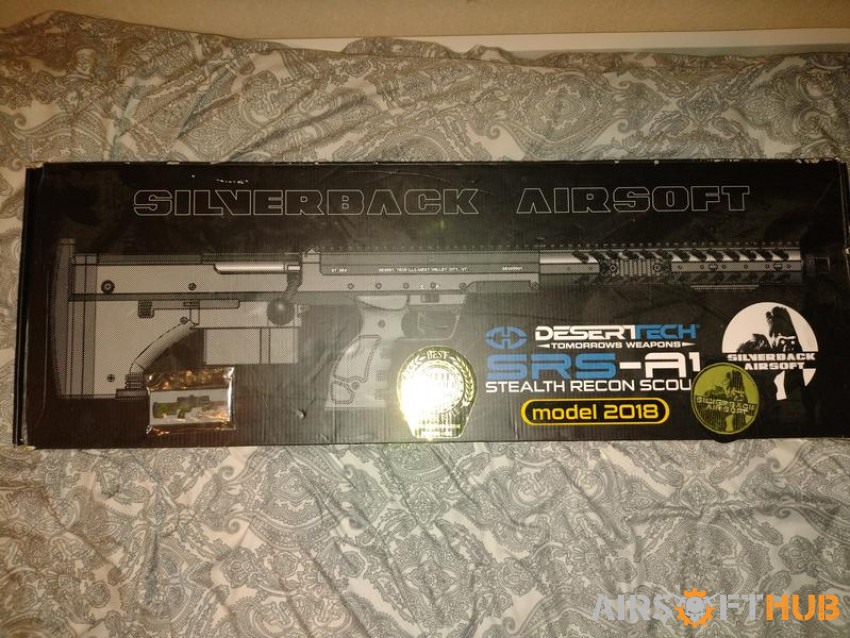 SILVERBACK SRS A1 Upgraded - Used airsoft equipment
