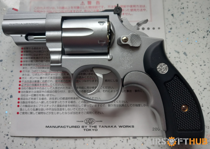 TANAKA SMITH AND WESSON 357. - Used airsoft equipment