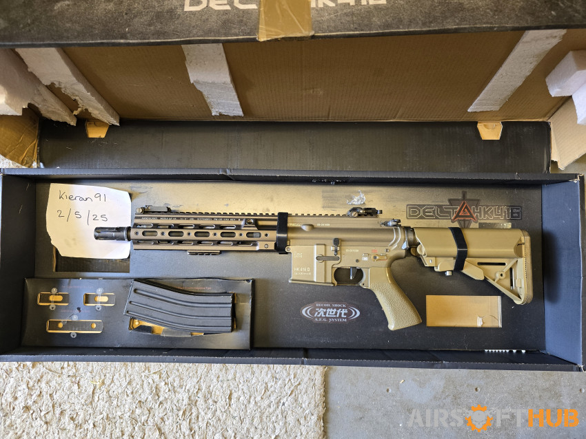Tokyo marui 416 delta - Used airsoft equipment