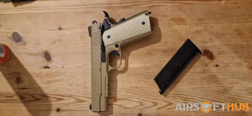 WE 1911 Kimber gas pistol - Used airsoft equipment