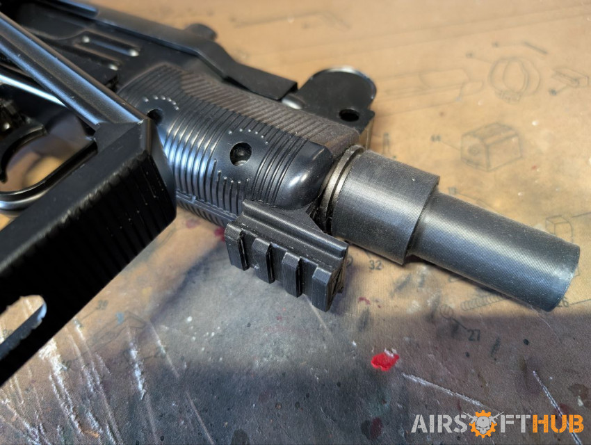 KWC Mini UZI CO2 GBB SMG – Sem - Used airsoft equipment