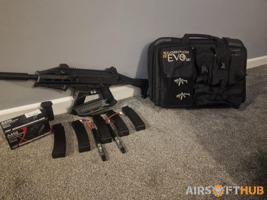 2020 asg Scorpion evo cz - Used airsoft equipment