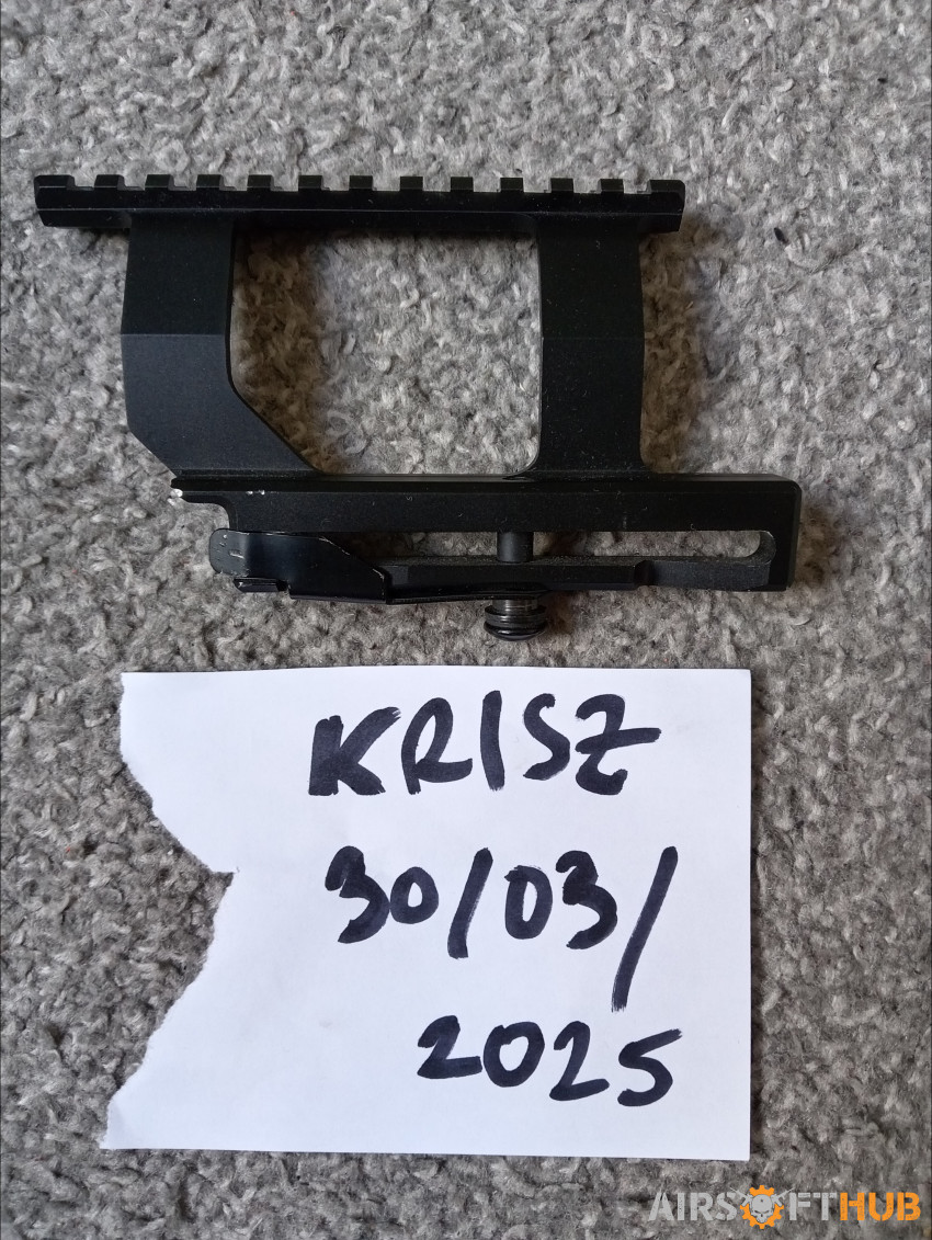 Tokyo Marui AK74 rail mount - Used airsoft equipment