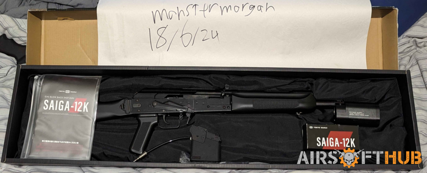 TM saiga-12 - Used airsoft equipment