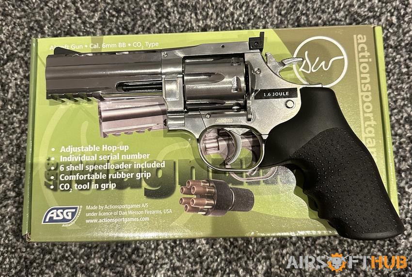 Asg dan wesson revolver - Used airsoft equipment