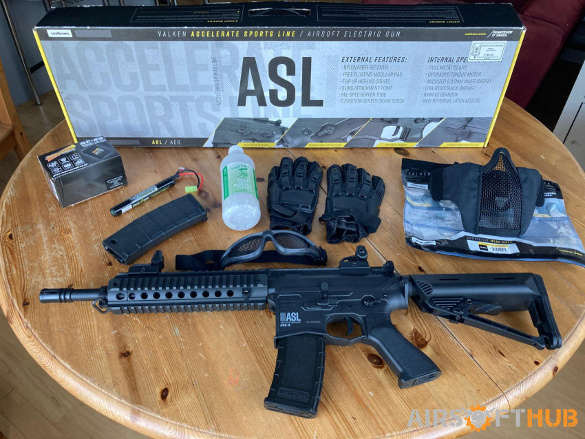 Valken ASL MOD-M Airsoft Gun - Used airsoft equipment