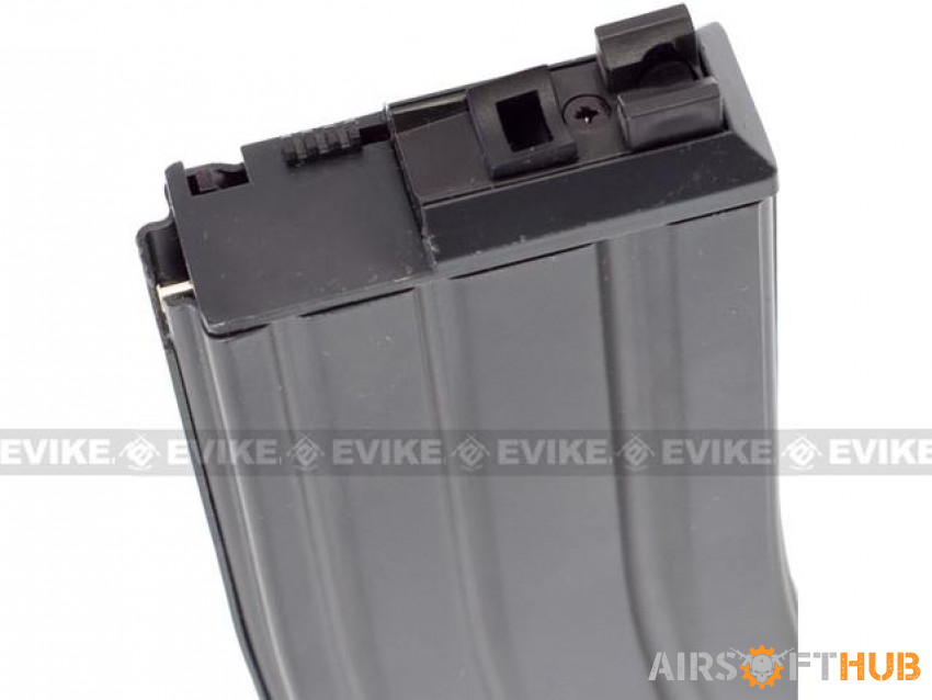 WE Open Bolt M4 gas Magazines - Used airsoft equipment