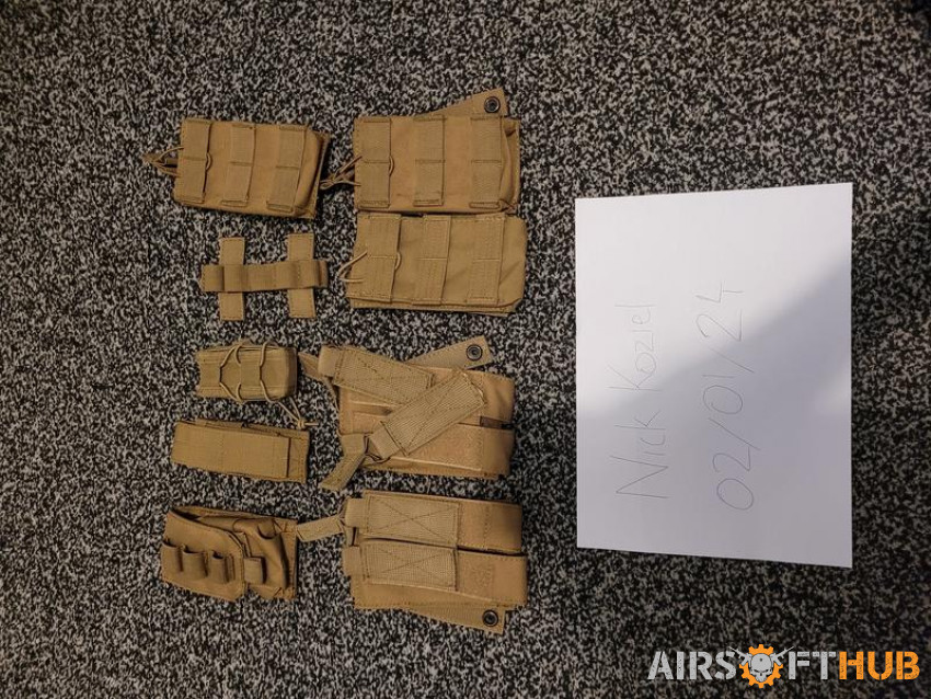 Pouches, Bag and Holster - Used airsoft equipment