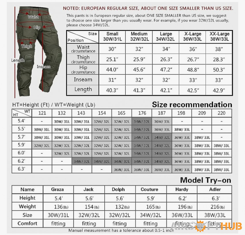 Idogear g3 trousers - Used airsoft equipment